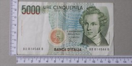 ITALY  5000  LIRE  1985     -    (Nº12924) - 5000 Liras