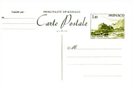 MONACO. Carte Postale Pré-timbrée. Palais Princier. - Postal Stationery