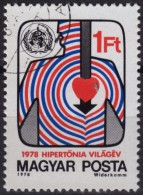 WHO Year Of Hypertension - Hungary 1978 - Used - OMS