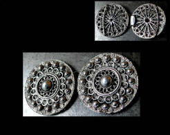 Belle Boucle En Argent Du Kazakhstan / Old Kazakh Silver Buckle - Other & Unclassified