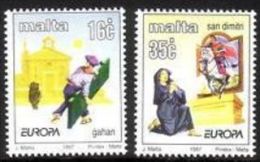 1997 - Malta 991/92 Leggende ---- - Fairy Tales, Popular Stories & Legends