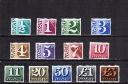 GRANDE BRETAGNE 1970-73 ** - Postage Due