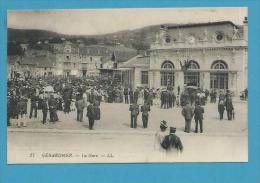 CPA 17 - Grande Animation Devant La Gare De GERARDMER 88 - Gerardmer