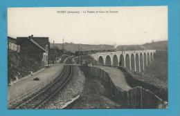 CPA - Chemin De Fer - Train Le Viaduc Et La Gare De Paraire RODEZ 12 - Rodez