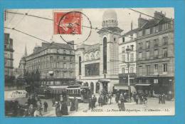 CPA 417 - Tramways Place De La République - L'Alhambra  ROUEN 76 - Rouen