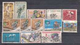 Lot 142 Sports Cycling 13 Different MNH,used - Radsport