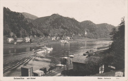 Seidel AK Hirschmühle Schmilka Fabrik Sächsische Schweiz Bei Schöna Schandau Krippen Herrnskretschen Tetschen Eisenbahn - Schmilka