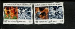 342250959 UNO WENEN -  POSTFRIS MINT NEVER HINGED POSTFRISCH EINWANDFREI YVERT 71 72 - Sonstige & Ohne Zuordnung