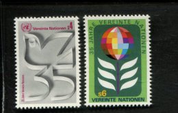 342251271 UNO WENEN -  POSTFRIS MINT NEVER HINGED POSTFRISCH EINWANDFREI YVERT 12 13 - Autres & Non Classés