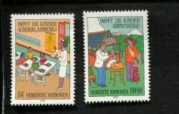 342251925 UNO WENEN -  POSTFRIS MINT NEVER HINGED POSTFRISCH EINWANDFREI YVERT 77 78 - Autres & Non Classés