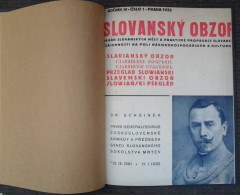 SOKOL SLOVANSKY OBZOR ILLUSTROVANA REVUE 1932, SOKOLSKY VESTNIK  List české Obce Sokolské 1940 - Langues Slaves