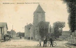 Dép 94 - Voitures - Automobile - Vélos - Rungis - Ancienne église Et Calvaire - état - Rungis