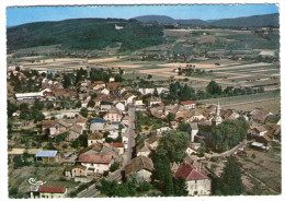 CPSM     74   DOUVAINE    VUE AERIENNE - Douvaine