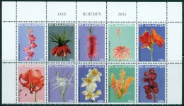 St Maarten  2015  Bloemen Flowers      Postfris/mnh/neuf - Unused Stamps