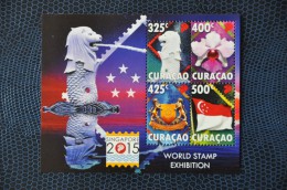 Curacao   2015  Singapore Exhebition   Blok-mn/s         Postfris/mnh/neuf - Nuevos