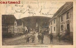 LOT DE 8 CPA DE FERRETTE ALSACE ELSASS 68 - Ferrette