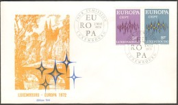 Fdc Europa Lussemburgo 1972 - Other & Unclassified