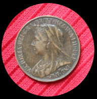 1/4 Penny Victoria Grande Bretagne 1895 - B. 1 Farthing