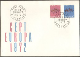 Fdc Europa Svizzera 1972 - Other & Unclassified