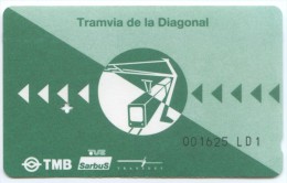 TT -TICKET DE TRANSPORTE DE BARCELONA - Europa