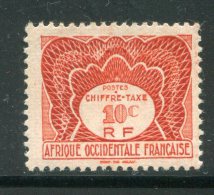 A.O.F- Taxe Y&T N°1- Neuf Sans Charnière ** - Unused Stamps