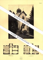 Photographien / Ansichten , 1925 , Parpan , Churwalden , Prospekt , Architektur , Fotos !!! - Churwalden
