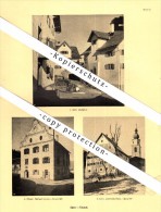 Photographien / Ansichten , 1925 , Thusis , Sarn , Prospekt , Architektur , Fotos !!! - Sarn