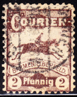 Germany  Barmen Elberfeld Courier 2 Pf Used - Postes Privées & Locales