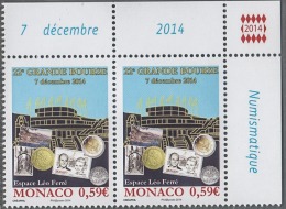 MONACO 2014 PAIRE - Y.T. N° 2941  - NEUFS ** - Unused Stamps
