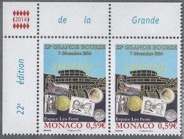 MONACO 2014 PAIRE - Y.T. N° 2941 - NEUFS ** - Unused Stamps
