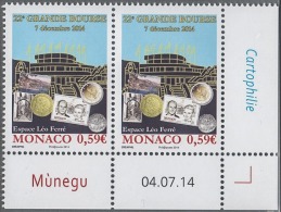 MONACO 2014 PAIRE - Y.T. N° 2941 - NEUFS ** - Unused Stamps