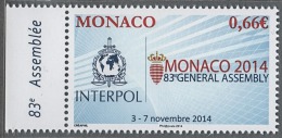 MONACO 2014  - Y.T. N° 2946  - NEUF ** - Unused Stamps