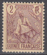 French Guinea    Scott No.  19   Unused Hinged   Year  1904 - Unused Stamps