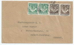 Northern Rhodesia Letter To Germany (SN 2441) - Nordrhodesien (...-1963)