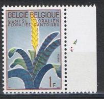 Belgie OCB 1315 (**) Met Plaatnummer 4. - 1961-1970