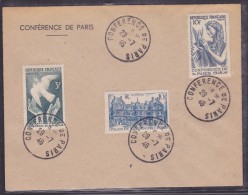 France Timbres Sur Lettre - Briefe U. Dokumente