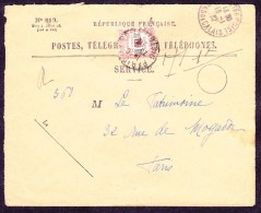 France Taxe - Lettre - 1859-1959 Brieven & Documenten