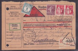 France Taxe - Lettre - 1859-1959 Covers & Documents