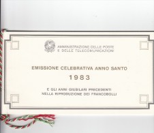 Italia Rep. 1983 - Libretto Celebrativo Anno Santo 1983 Con La Serie Di 4 Val.**  In Cinque Lingue - Cuadernillos