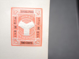 CHINE - Entier Postal ( Bande ) De La Poste Local De Shangai - Lot P12275 - Briefe U. Dokumente