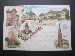 MUTZIG     , Carte Postale  ,  Rechts Angeschnitten - Mutzig
