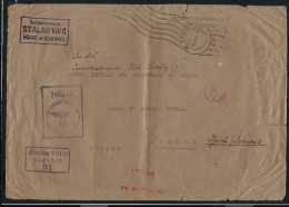 POLOGNE - Env. De Sagan  Pour Genève En 1944 - Stalag VIIIC Homme De Confiance - Censurée - A Voir - Lot P12286 - Campo De Prisioneros