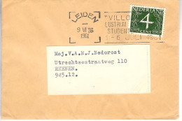 1961 Envelopje Van Leiden Naar Rhenen - Briefe U. Dokumente