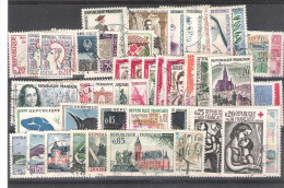 FRANCE ANNEE COMPLETE 1961 OBLITEREE - 1960-1969