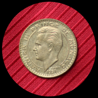 20 Francs Rainier III Monaco 1951 - 1949-1956 Oude Frank