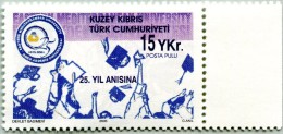 N° Yvert 566 - Timbre République Turque De Chypre Du Nord (2005) - MNH - Ann. Université Méditerranée Orientale (JS) - Nuovi