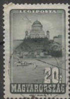 HUNGARY 1947 Air. Views - 20fi Estztergom Cathedral  FU - Usado