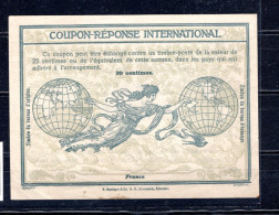 8060 IAS IRC CRI Coupon Reponse International France Frankreich T1 - Cupón-respuesta