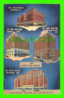 CHATTANOOGA, TN -  THE ALBERT NOE HOTELS - TRAVEL IN 1947 -  C.T. ART-COLORTONE - - Chattanooga