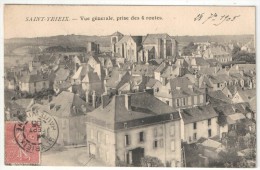 87 - SAINT-YRIEIX - Vue Générale, Prise Des 4 Routes - 1905 - Saint Laurent Sur Gorre